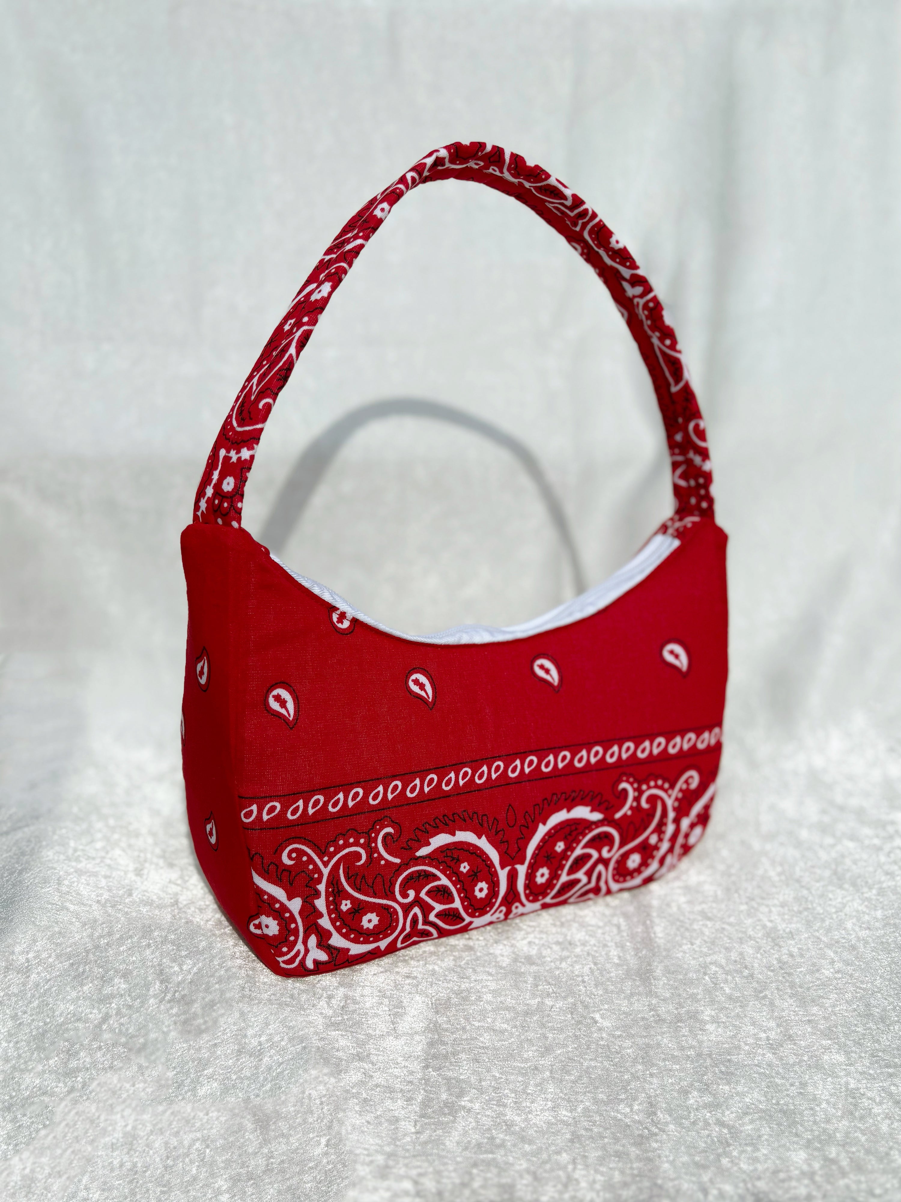 Shoulder Bag: Red Bandana