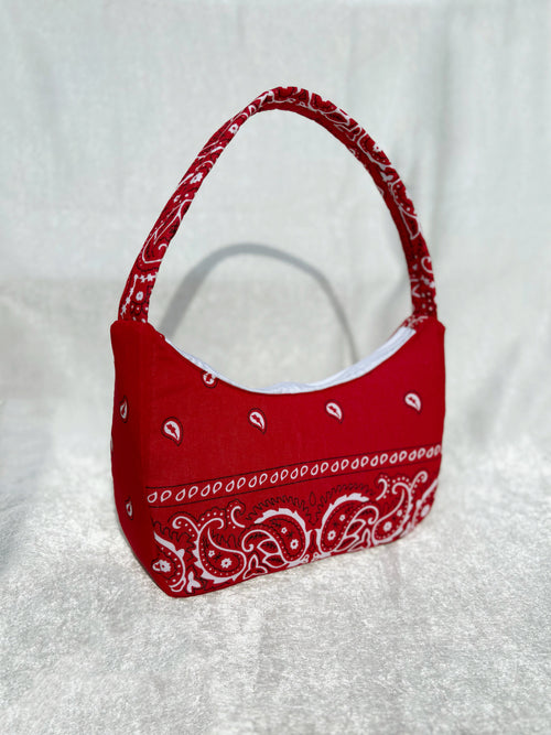 Baguette Bag: Red Bandana