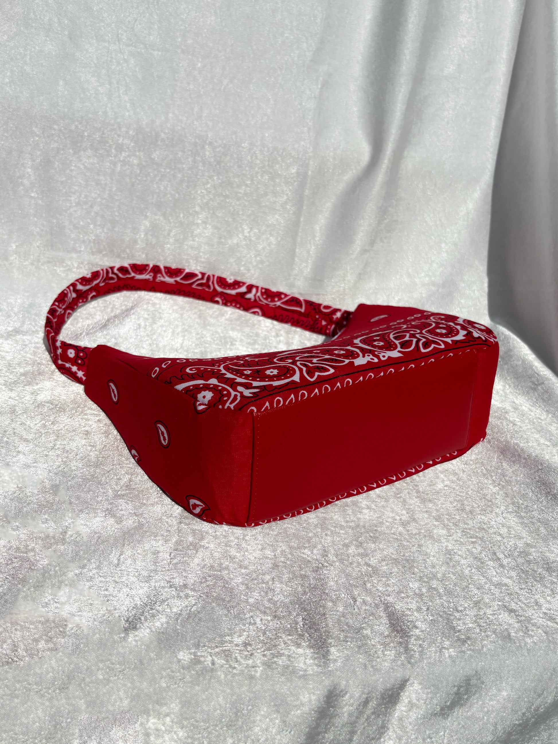 Baguette Bag: Red Bandana