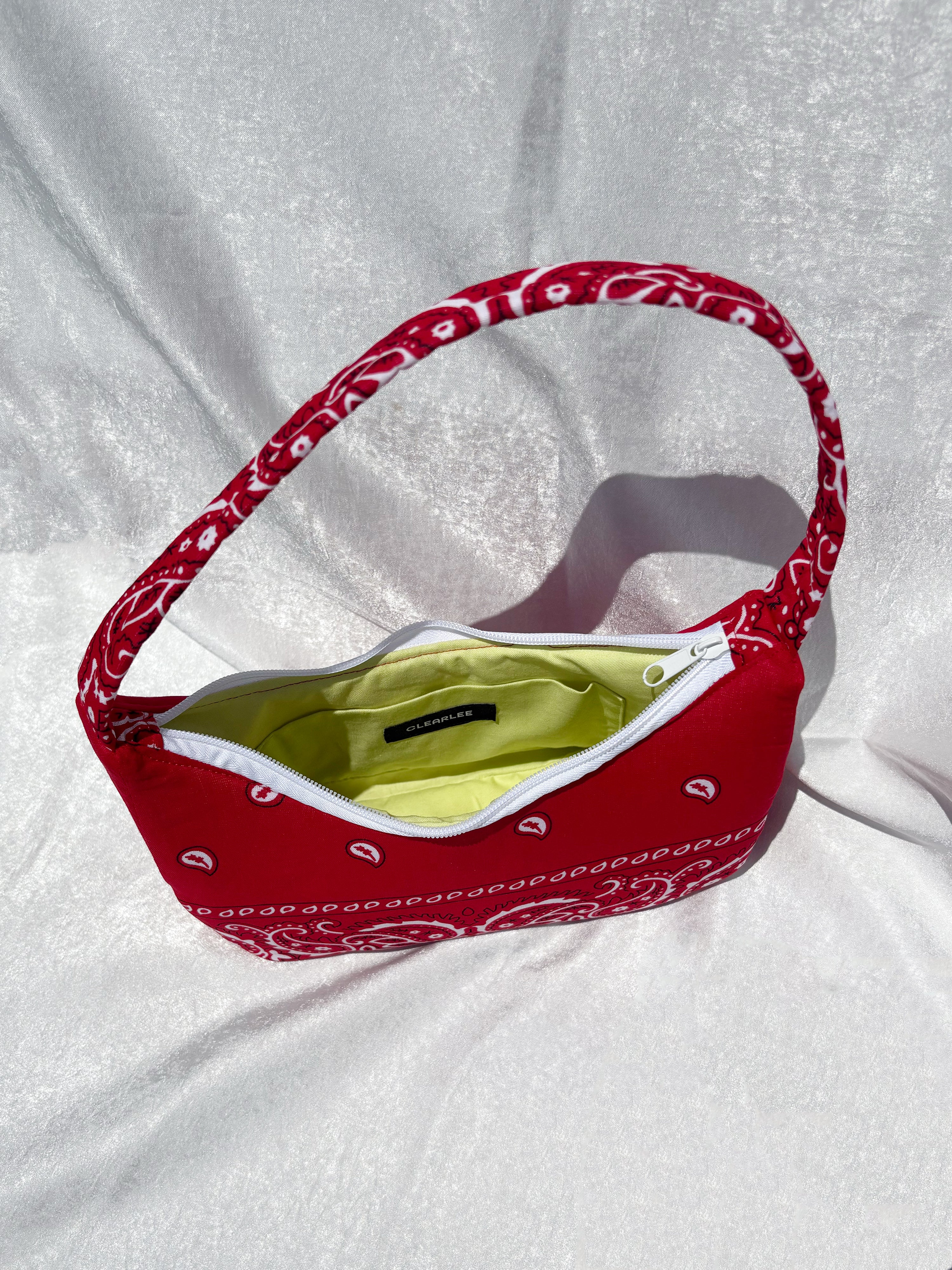 Shoulder Bag: Red Bandana