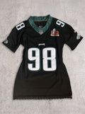 Eagles Lace Trim Women's Jersey Dress | 98 Jalen Carter