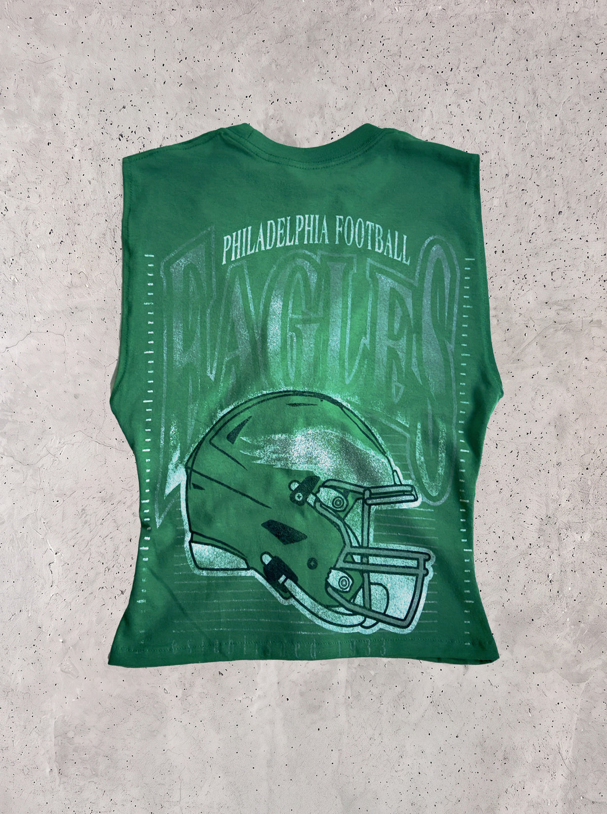 Eagles Lace-Up Tank Top | Kelly Green (Size S)