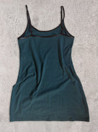 Eagles Upcycled T-Shirt Mini Dress | Green (Size M/L)
