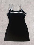 Eagles Upcycled T-Shirt Mini Dress | Black (Size M/L)