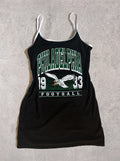 Eagles Upcycled T-Shirt Mini Dress | Black (Size M/L)