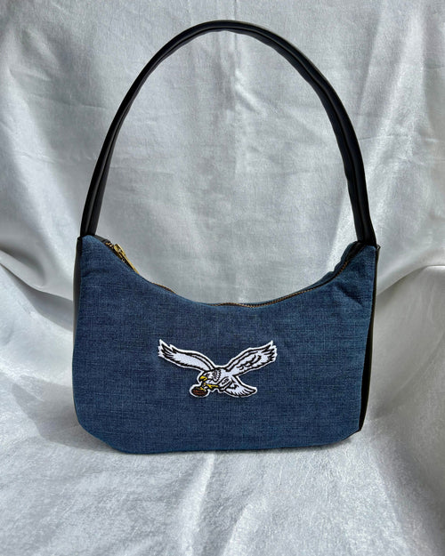 Eagles Denim Shoulder Bag
