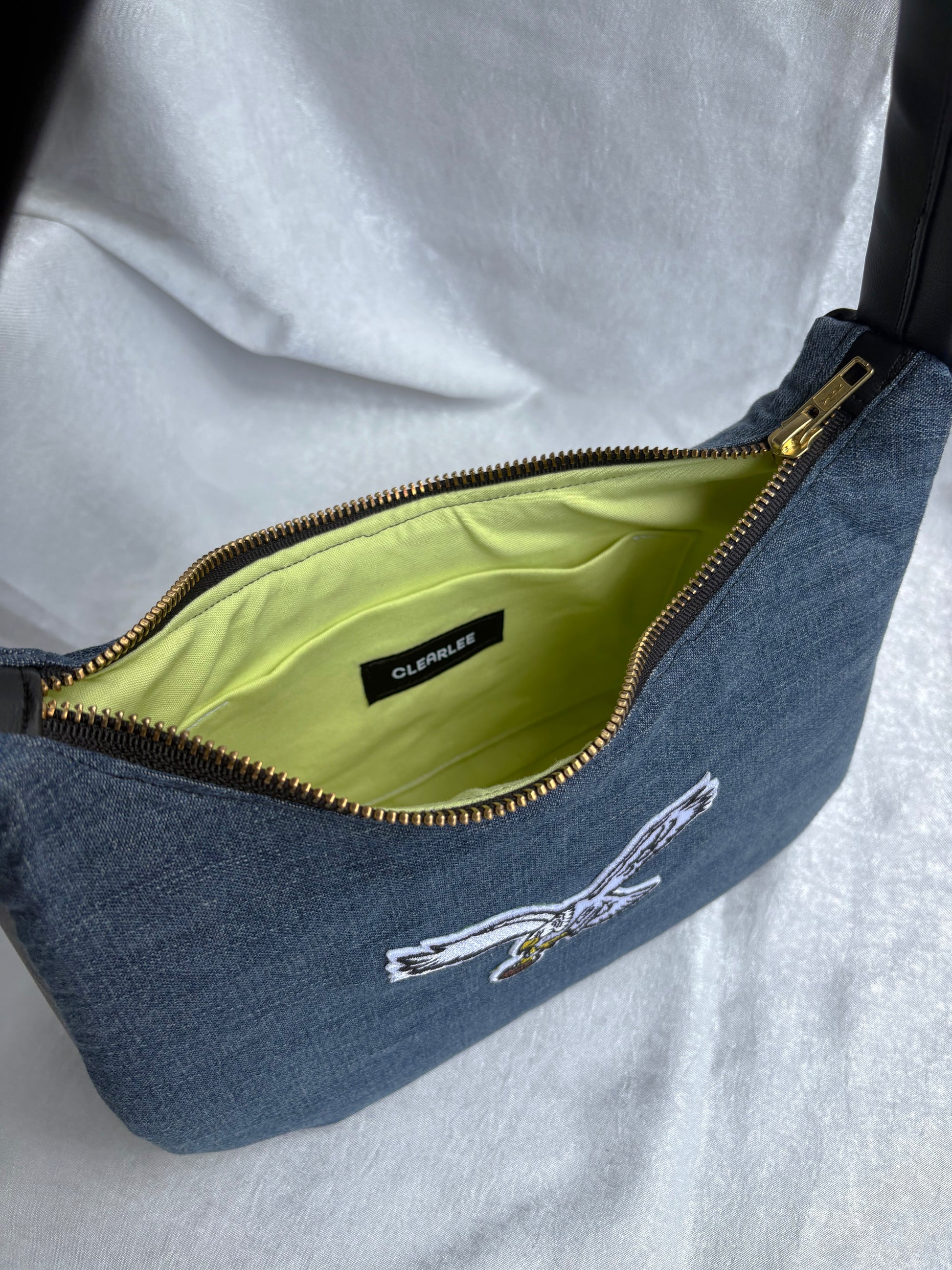 Eagles Denim Shoulder Bag