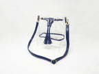 navy blue clear stadium bag with gold hardware cute clear stadium bag bag clearlee