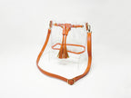 orange clear stadium bag for gameday concerts festivals stadium approved
